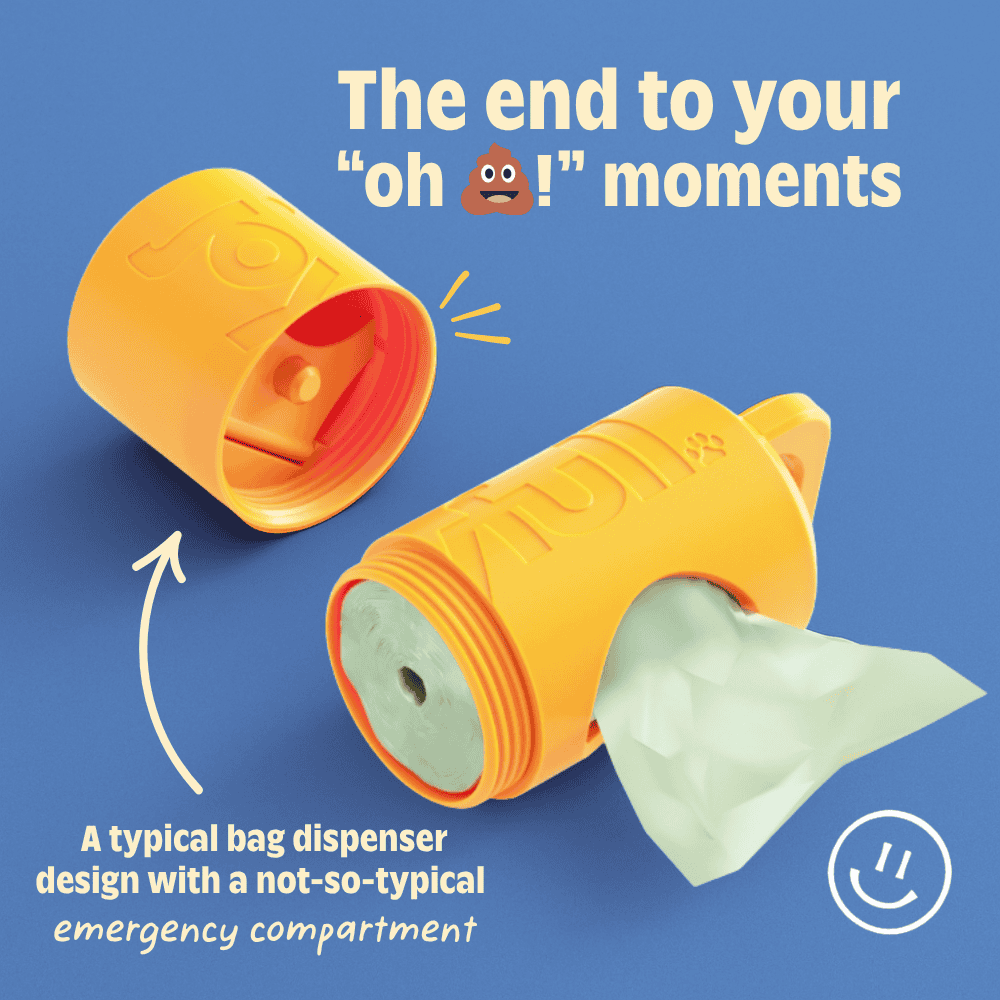Oops-Proof Poop Bag Holder